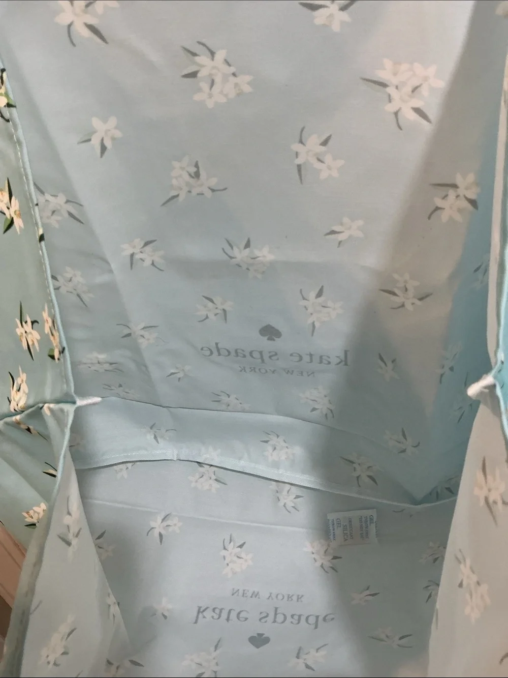 kate spade Light Aqua Floral Tote - Picture 3 of 5